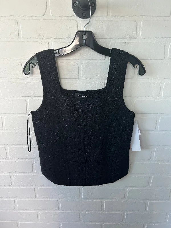 Top Sleeveless By Bailey 44 In Black, Size: L