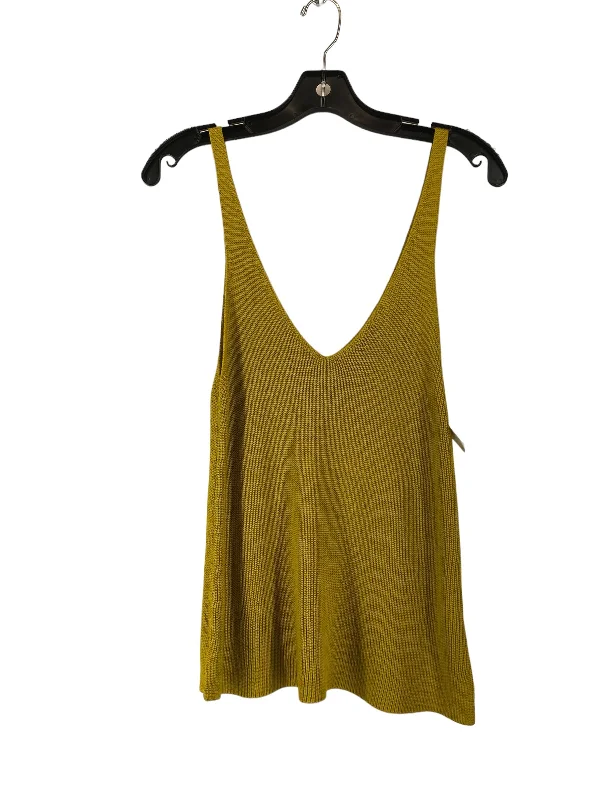 Top Sleeveless By Forever 21 In Green, Size: S