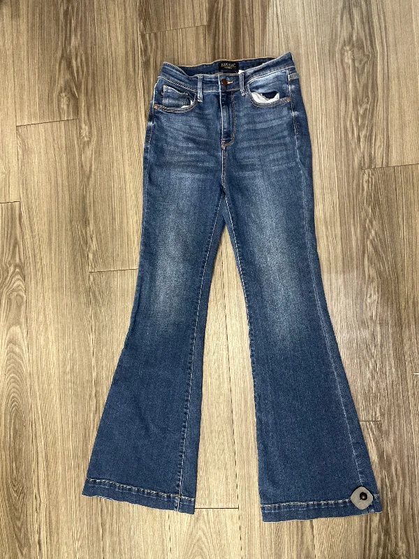 Jeans Flared By Judy Blue In Blue, Size: 6