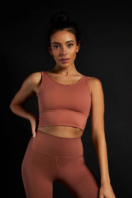 Glamorous Move Terracotta Seamless Bra