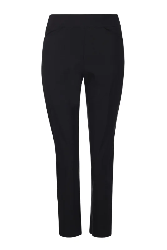 Platinum Bengaline Capri Pants | BLACK | 6305AR