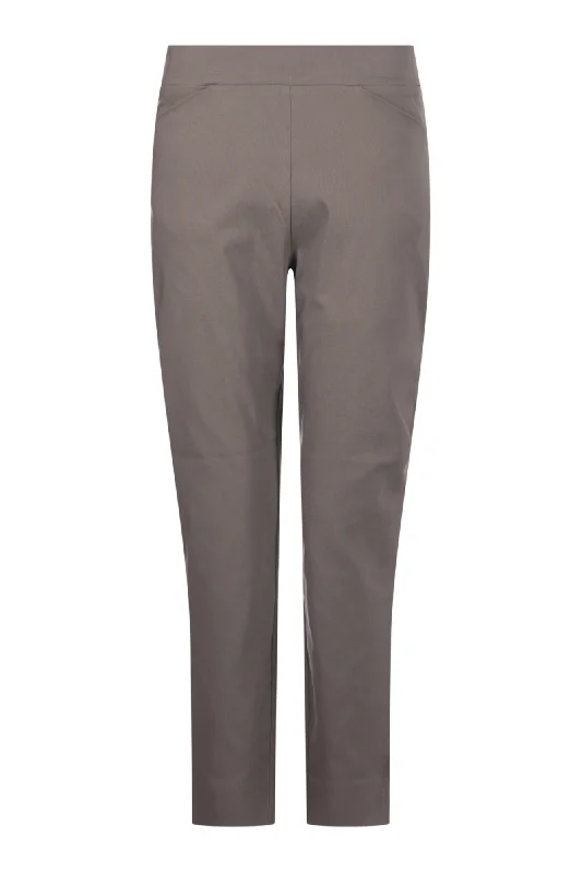 Platinum Bengaline Capri Pants | MOCHA | 6305AR