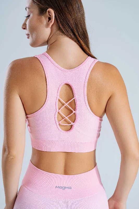 AuraFit Seamless Yoga Bra