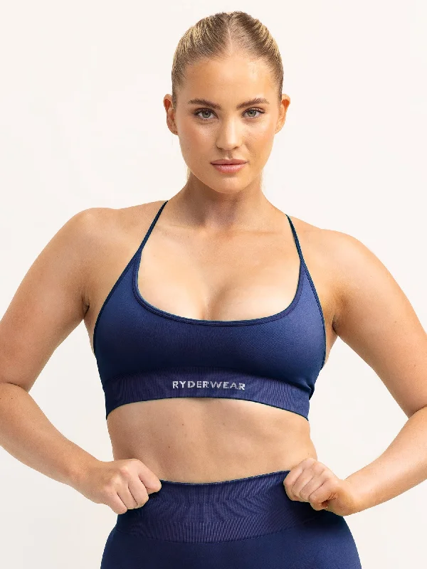 Lift 2.0 Seamless Sports Bra - Navy