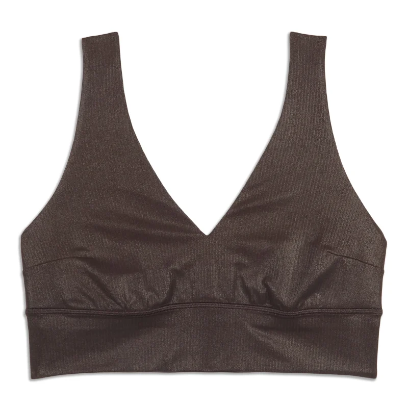 lululemon Align™ Ribbed V-Neck Bra - Resale