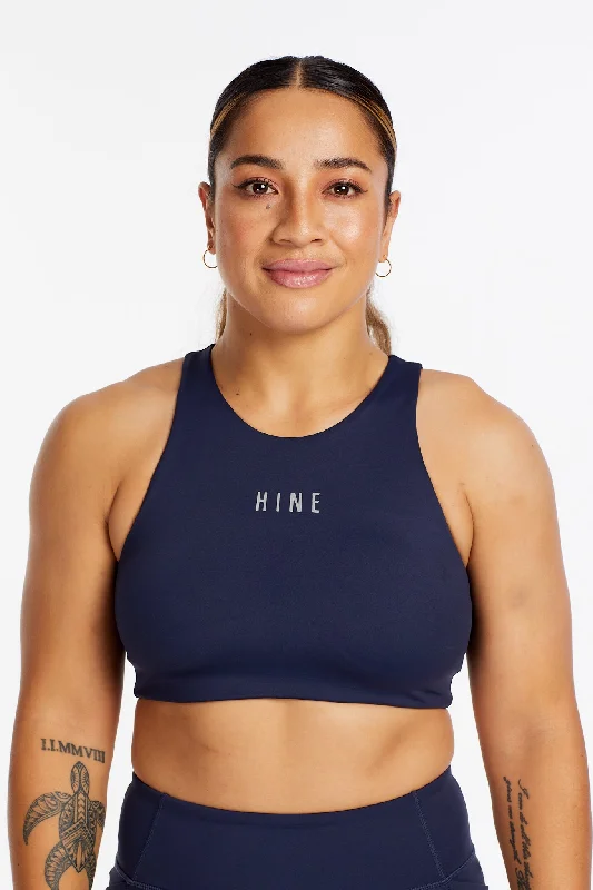 HYBRID PERFORMANCE SPORTS BRA NAVY