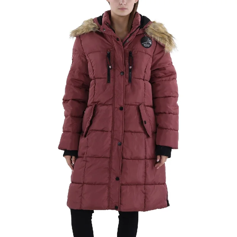 Canada Weather Gear Womens Midi Warm Parka Coat