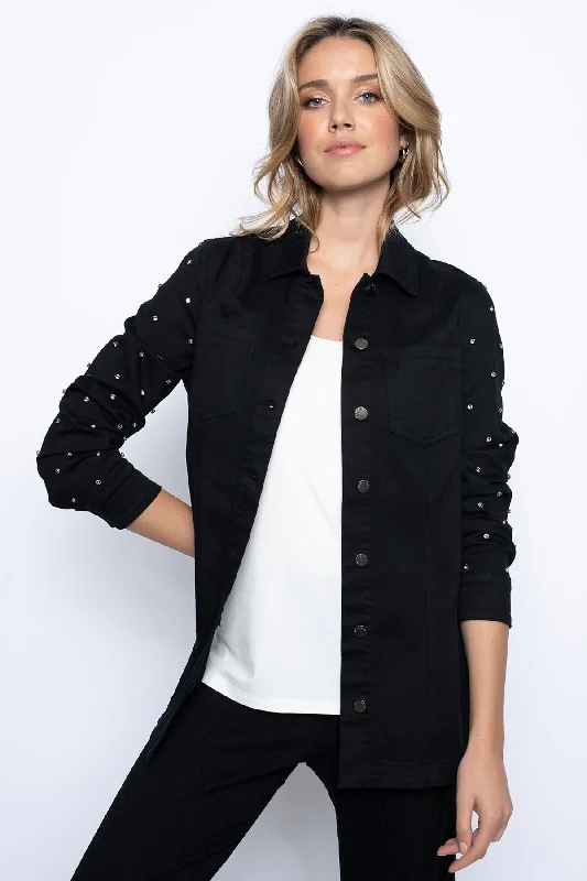 Stone Embellished Jacket